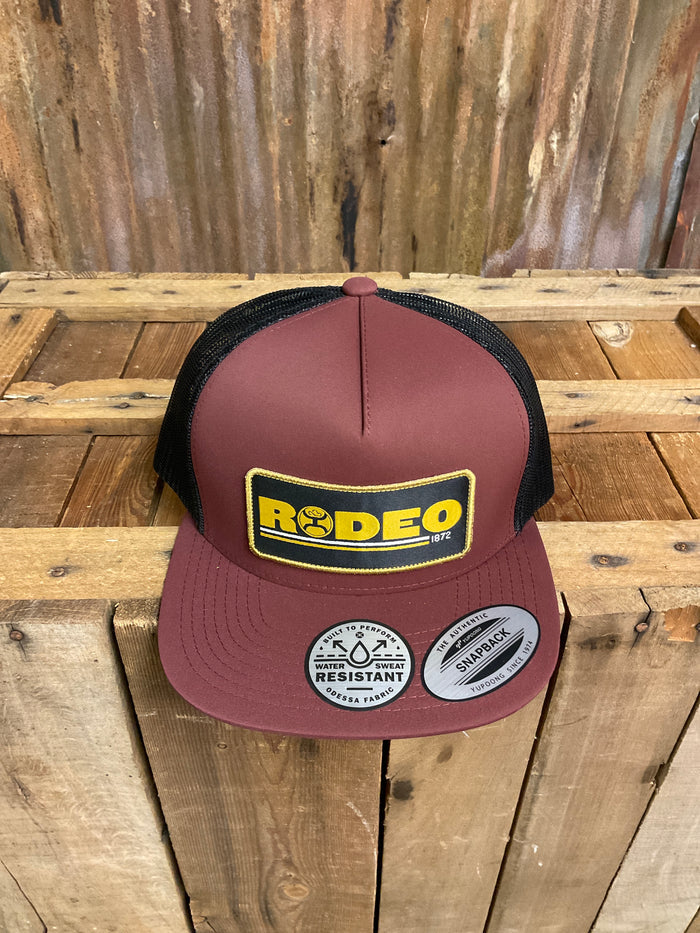 Hooey "Rodeo" Maroon Ballcap