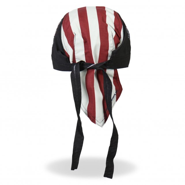 Hot Leathers American Ride Eagle Headwrap Premium Flag Du-Rag