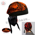 Hot Leathers Over The Top Tribal Skull Headwrap Premium Biker Du-Rag