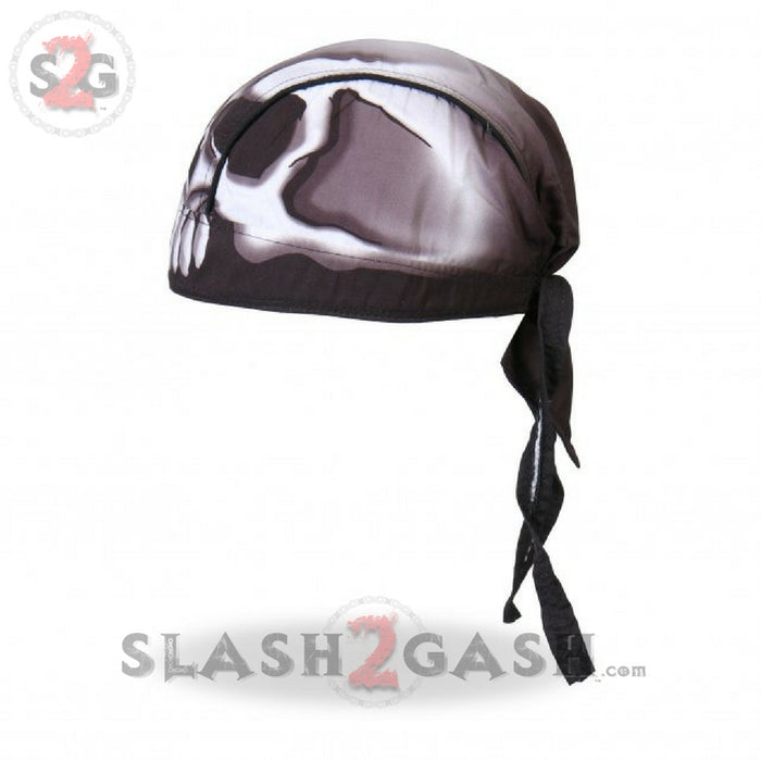 Hot Leathers Skull Head Premium Headwrap Motorcycle Durag