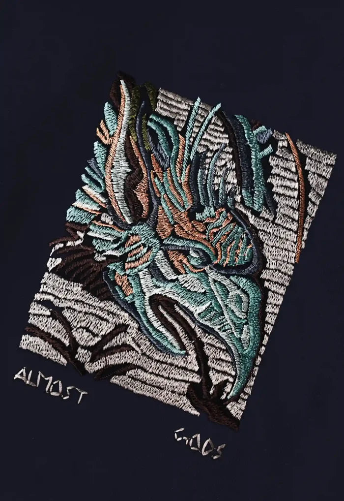 Hydra Embroidered Relaxed Tee