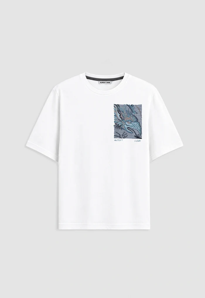 Hydra Embroidered Relaxed Tee