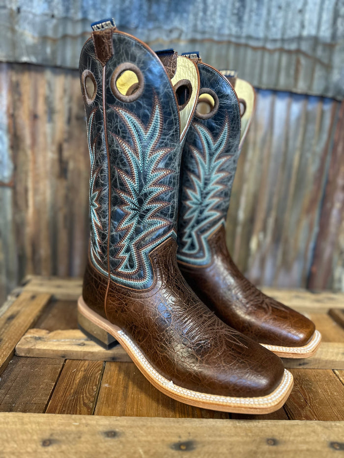 Hyer Walton Slate Grey Goat Western Boot