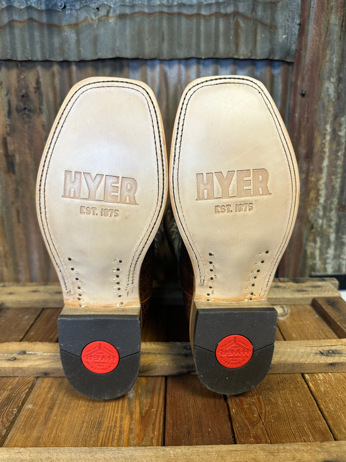 Hyer Walton Slate Grey Goat Western Boot