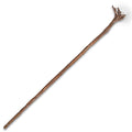 Illuminated Moria Staff of Gandalf has poly resin twisted roots holding removable LED crystal, includes display plaque