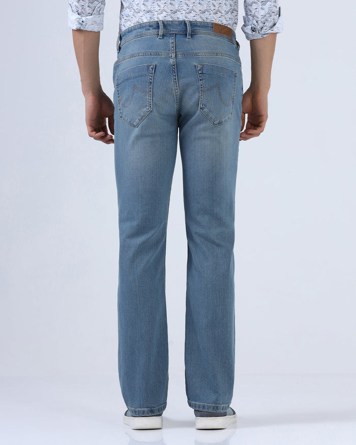Indigo Super Clean Straight Comfort Jeans - Stetson
