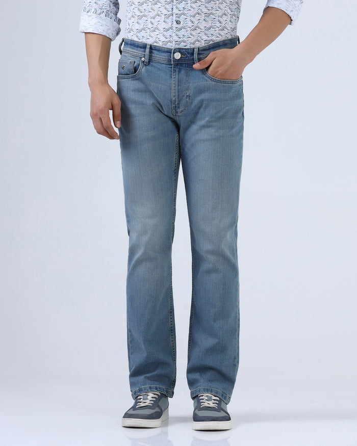 Indigo Super Clean Straight Comfort Jeans - Stetson