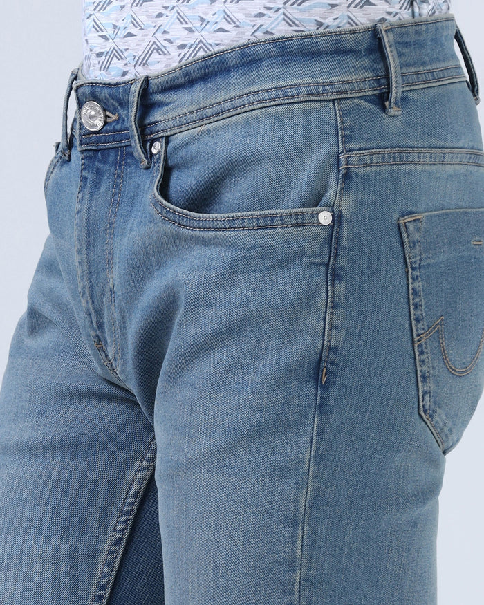 Indigo Super Clean Straight Comfort Jeans - Stetson