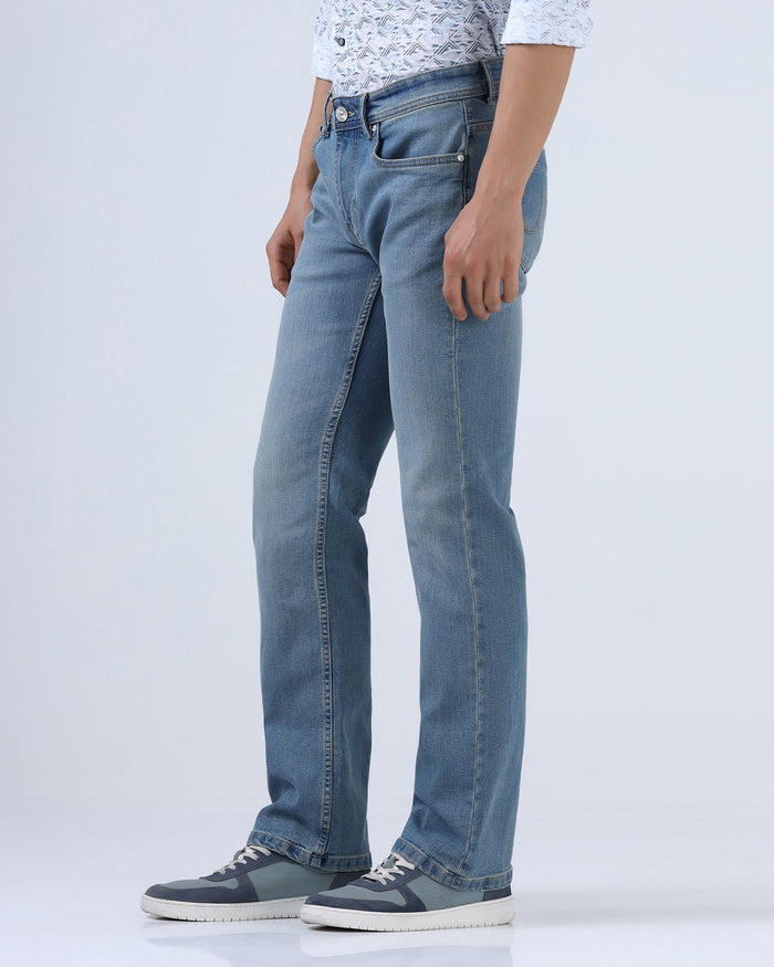 Indigo Super Clean Straight Comfort Jeans - Stetson