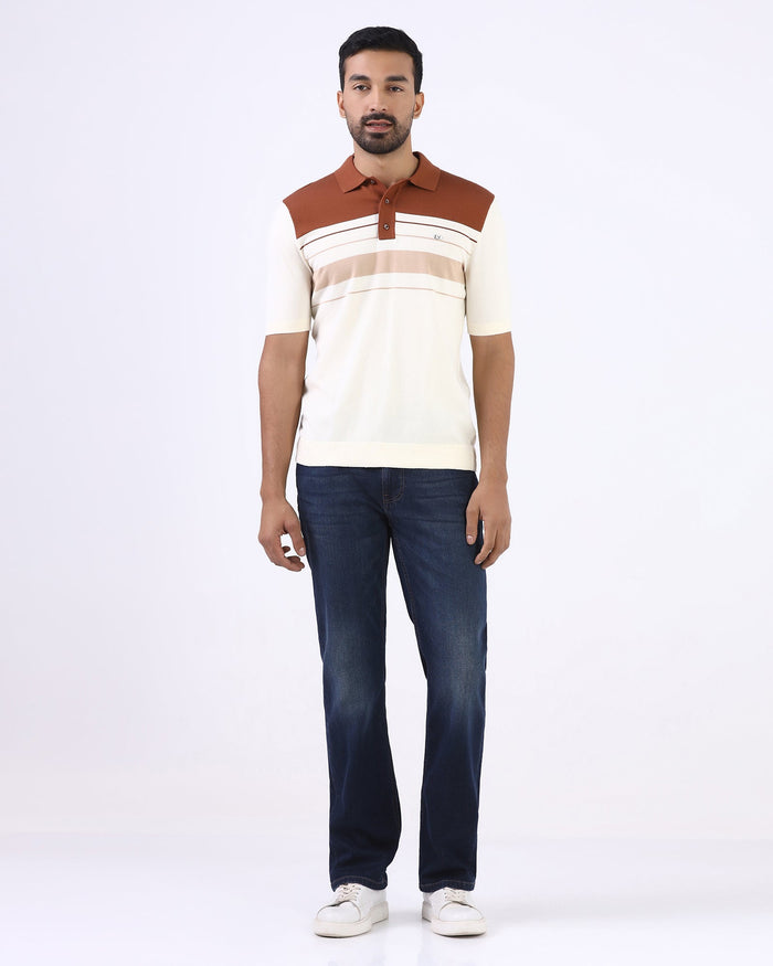 Indigo Super Clean Straight Comfort Jeans - Tobias