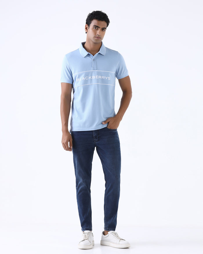 Indigo Superflex Skinny Cropped Jeans - Antoine