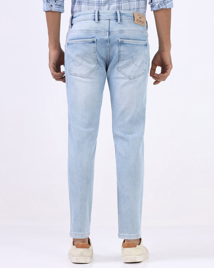 Indigo Superflex Skinny Cropped Jeans - Dewitt