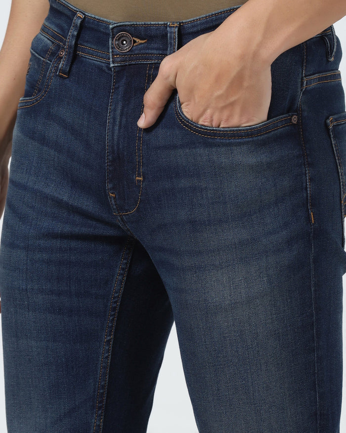 Indigo Superflex Slim Comfort Jeans - Dante
