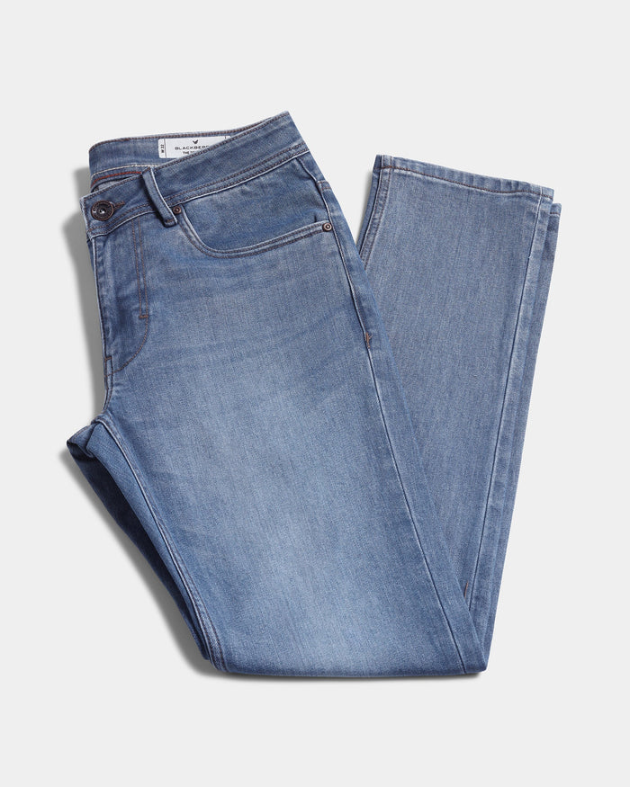 Indigo Superflex Slim Comfort Jeans - Dian