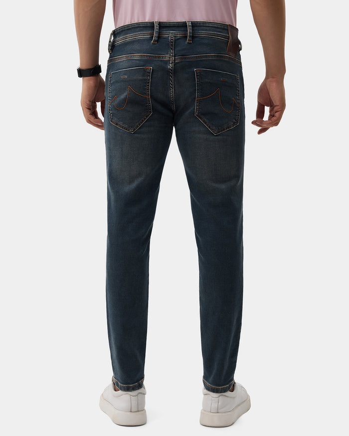 Indigo Ultrasoft Skinny Cropped Jeans - Ocean
