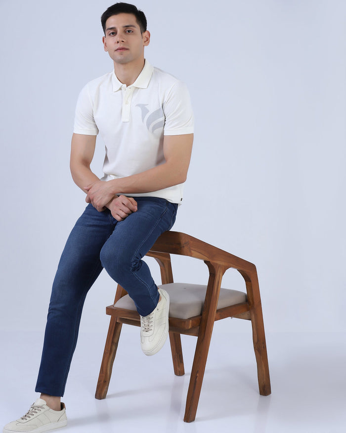 Indigo Ultrasoft Slim Comfort Jeans - Viggo