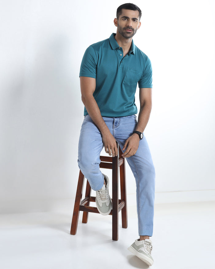 Indigo Ultrasoft Slim Fit Jeans - Avicus