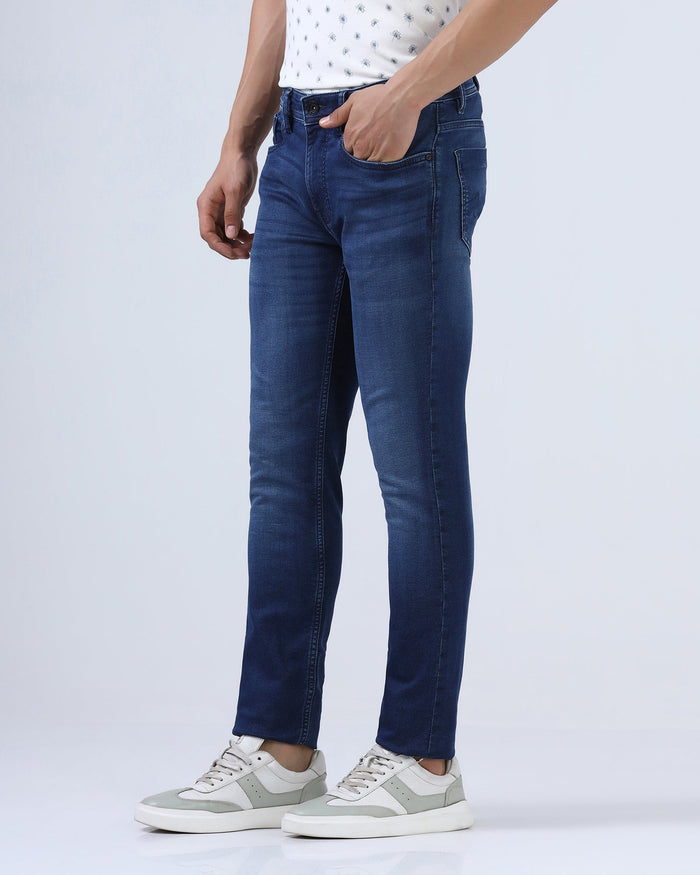Indigo Ultrasoft Slim Fit Jeans - Erick