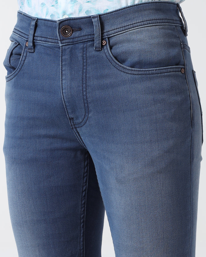 Indigo Ultrasoft Slim Fit Jeans - Leonel