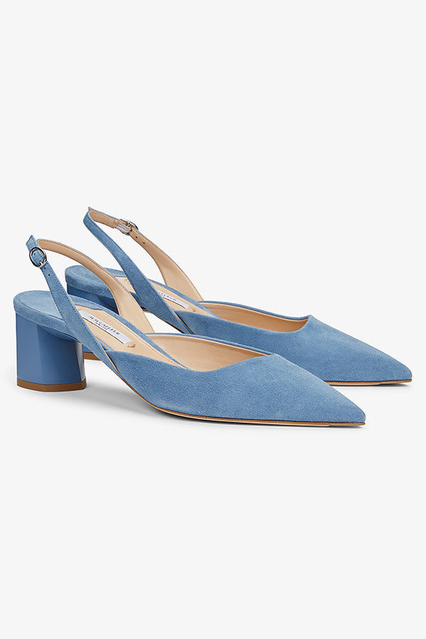 Packshot image of the Irene slingback in Sky Blue | Grid | Exclude