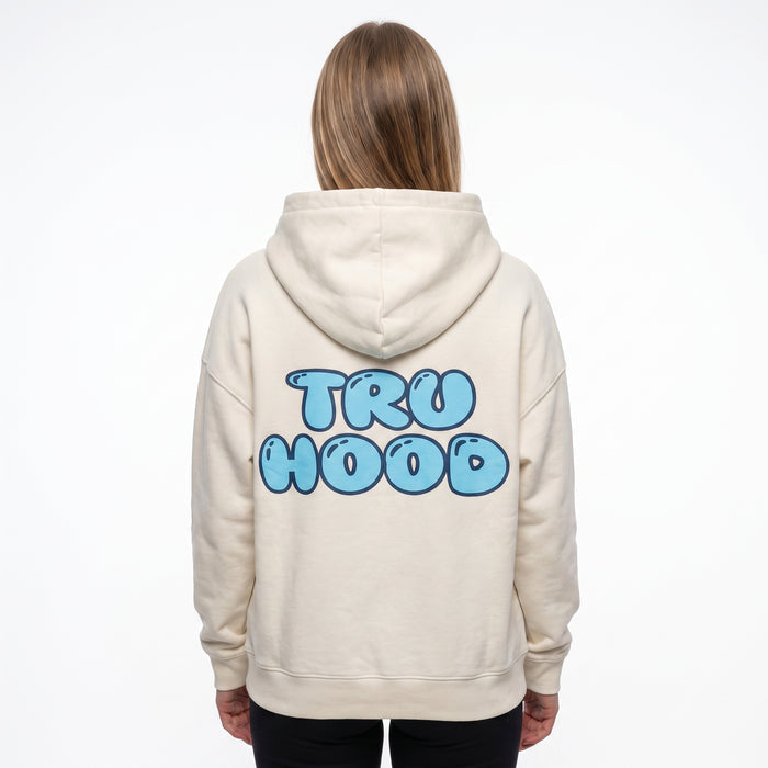 Ivory Tru Woman Oversize Hoodie