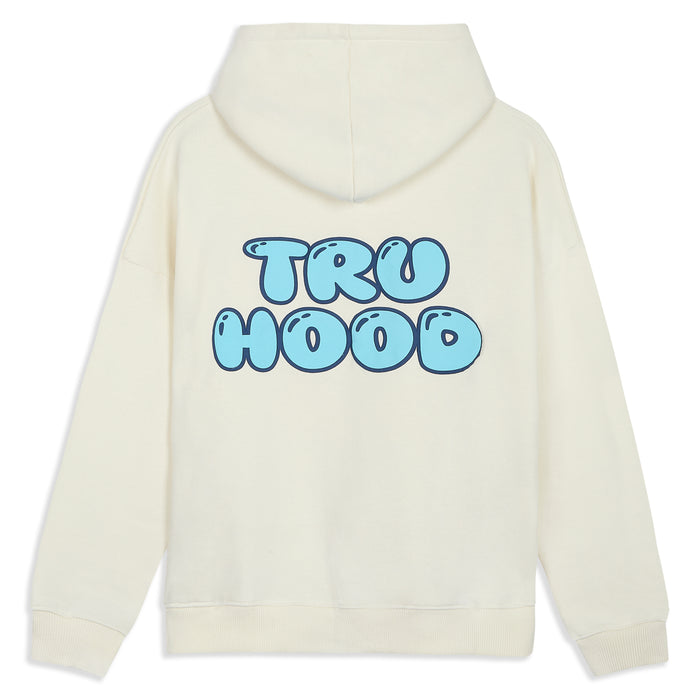 Ivory Tru Woman Oversize Hoodie
