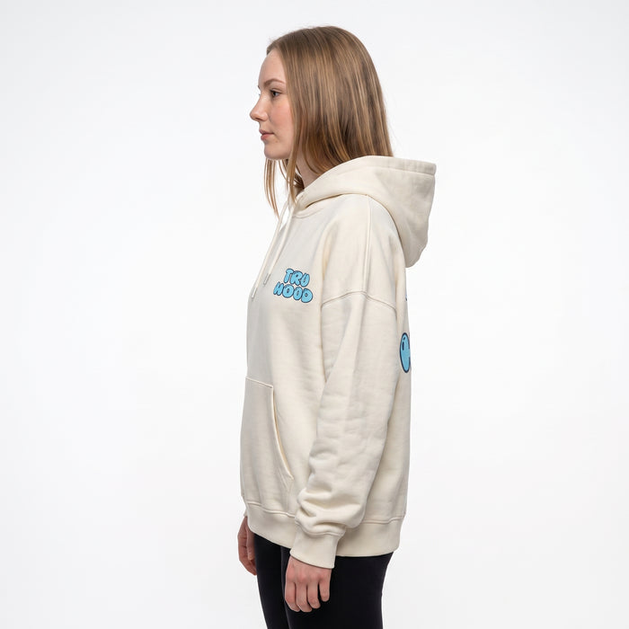 Ivory Tru Woman Oversize Hoodie