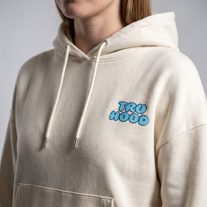 Ivory Tru Woman Oversize Hoodie