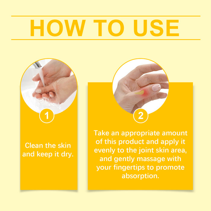 Joint Massage Cream for Wrists and Knee Daily Skin Care