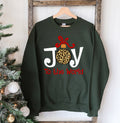 Joy To The World Christmas Sweatshirt - foxberryparkproducts