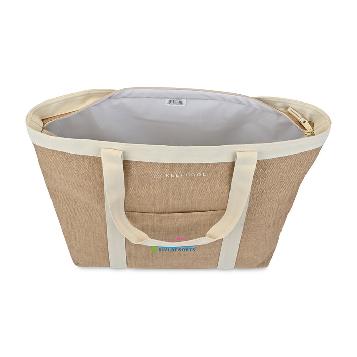 KEEPCOOL® Nairobi Jute Shopper Cooler