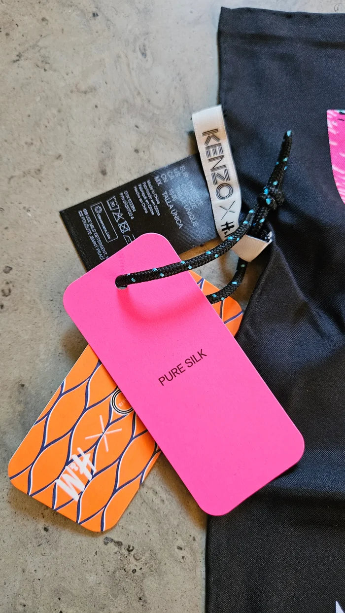Kenzo X H&M-sidensjal NWT