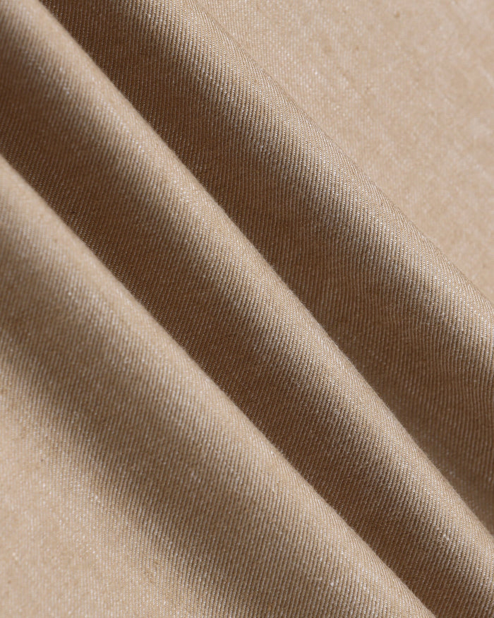 Khaki Linen Solid Khakis - Judas