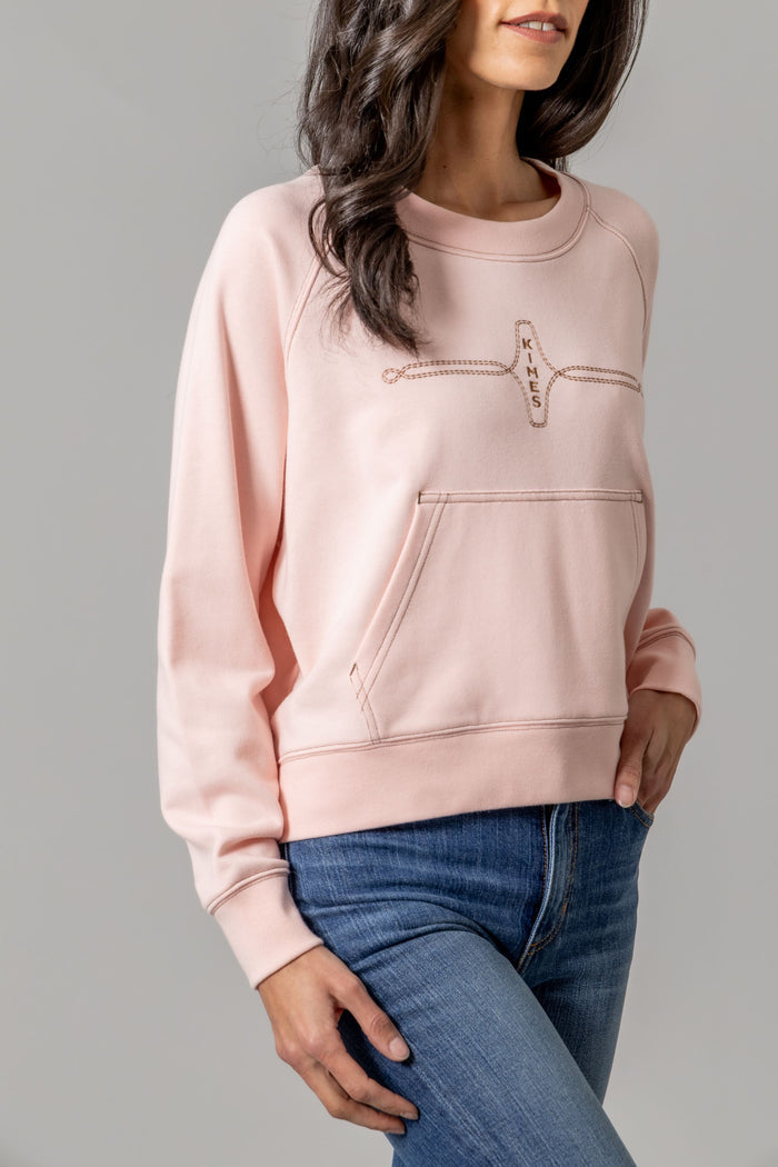 Kimes Ranch "Gracie" Cropped Crewneck