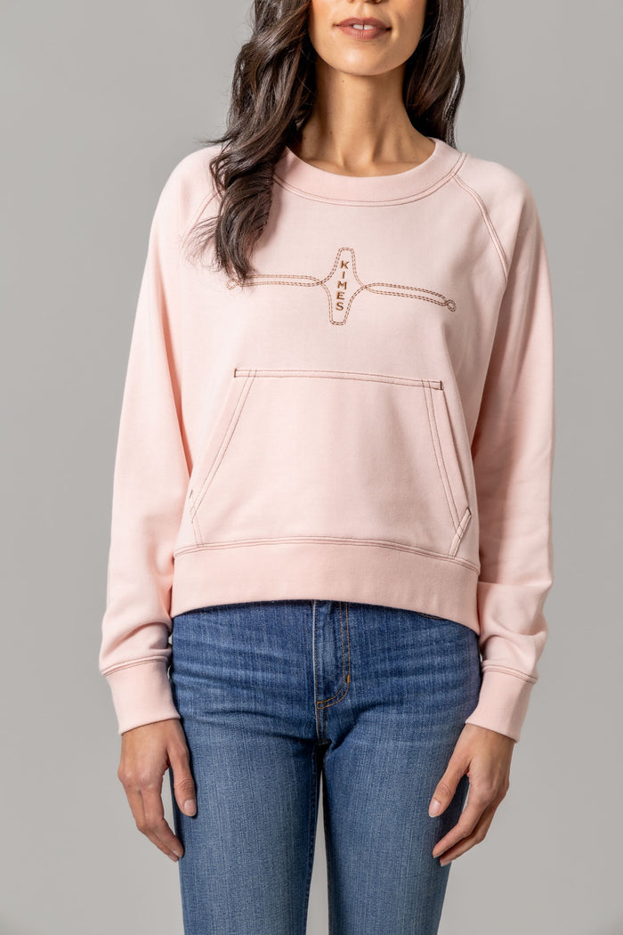 Kimes Ranch "Gracie" Cropped Crewneck
