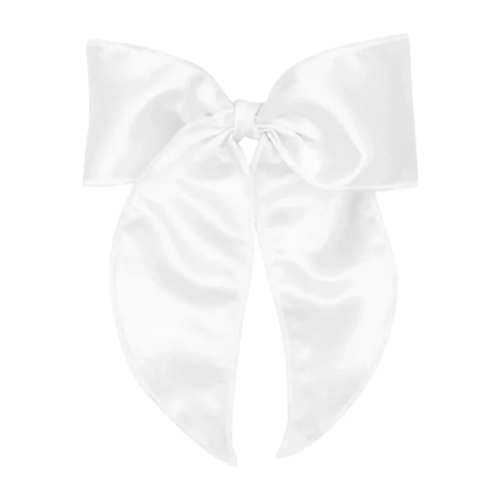 King Satin Bowtie with Twisted Wrap and Whimsy Tails