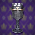 Knightly Helmet Goblet