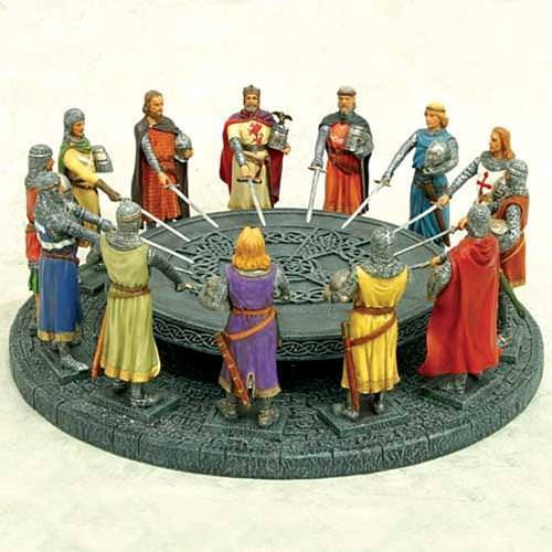 Knights of the Round Table Statue