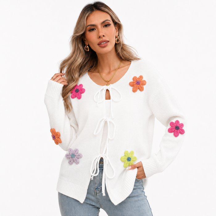 White Floral / S