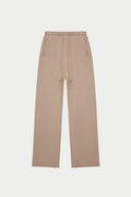 KNITTED RELAXED JOGGERS - BEIGE