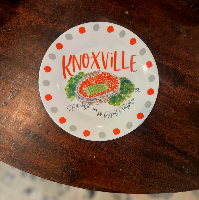 Knoxville, Tn 9 inch Melamine Plates, set of 4