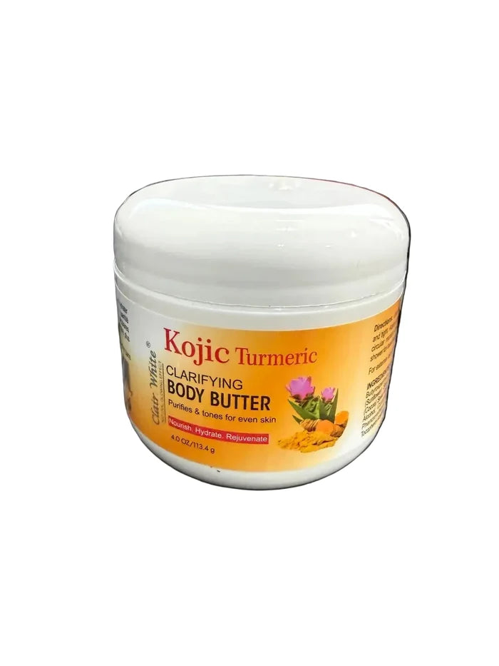 Kojic Turmeric Clarifying Body Butter 4 oz / 113.4 g