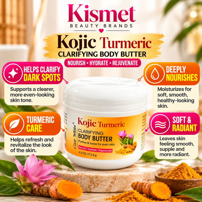Kojic Turmeric Clarifying Body Butter 4 oz / 113.4 g
