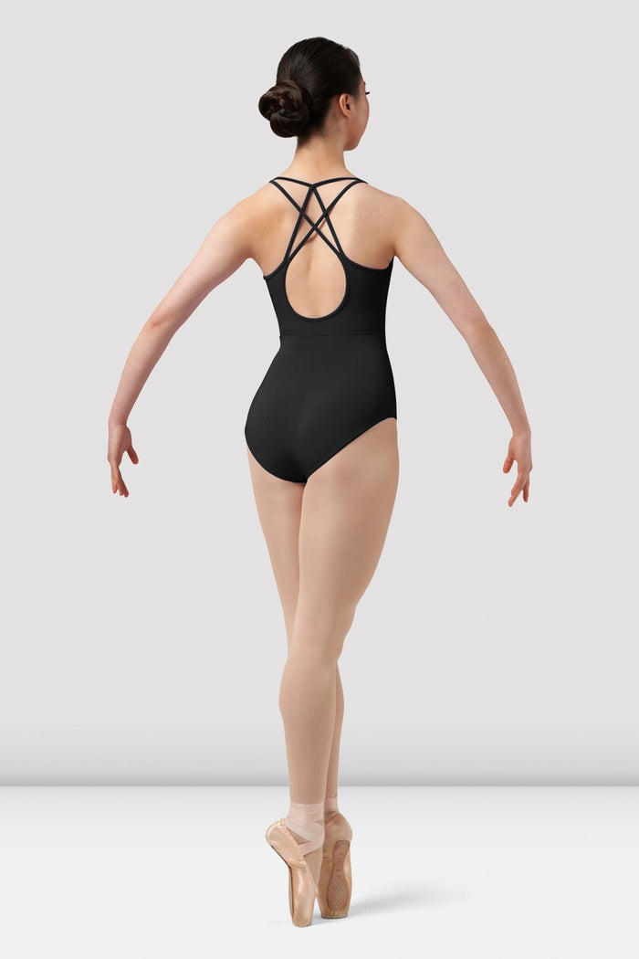 Ladies Mirella Chevron Open Back Leotard - BLOCH EU