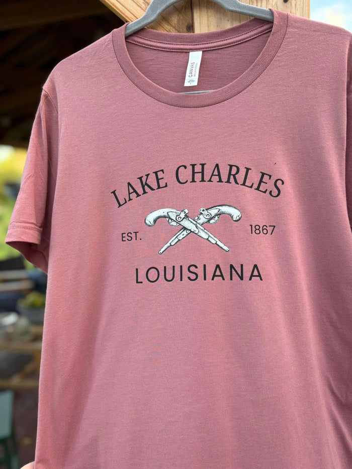 Lake Charles Louisiana graphic t-shirt — local pride tee | All Put Together