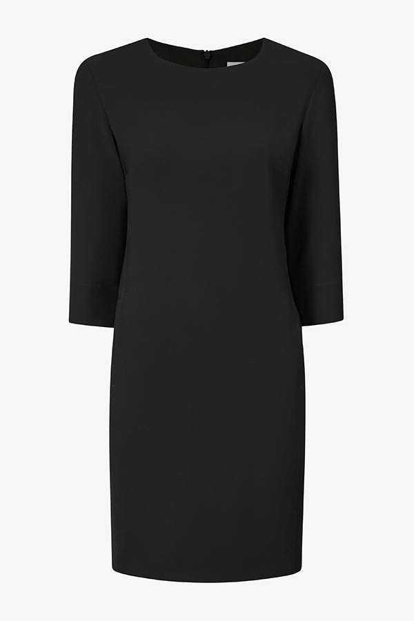 packshot image of the lancia dress in black | Exclude | Still