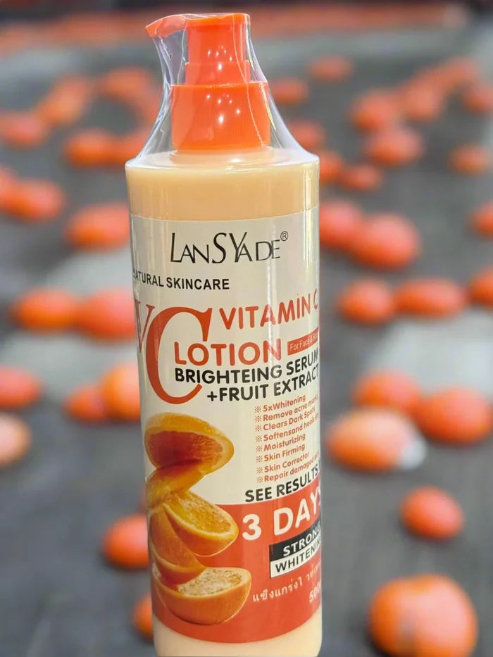 Lansyade Vitamin C Brightening and Radiance Lotion with Fruit Extract