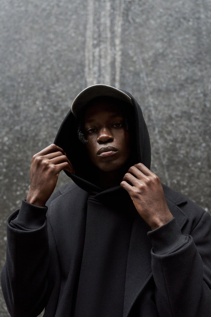 LAUNDERED CLASSICS HOODIE - WASHED BLACK