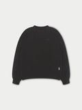 LAUNDERED CLASSICS SEAM DETAIL SWEATSHIRT - WASHED BLACK