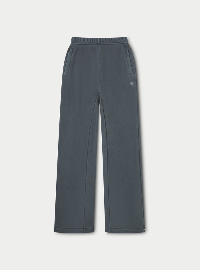 LAUNDERED CLASSICS STRAIGHT LEG JOGGERS - PETROL BLUE